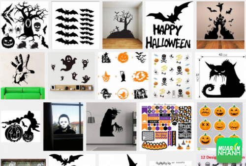 In sticker decal dán hình ảnh ma quái Halloween trang trí chất lượng cao, đẹp và gây hứng thú cho người sử dụng cũng như người xem
